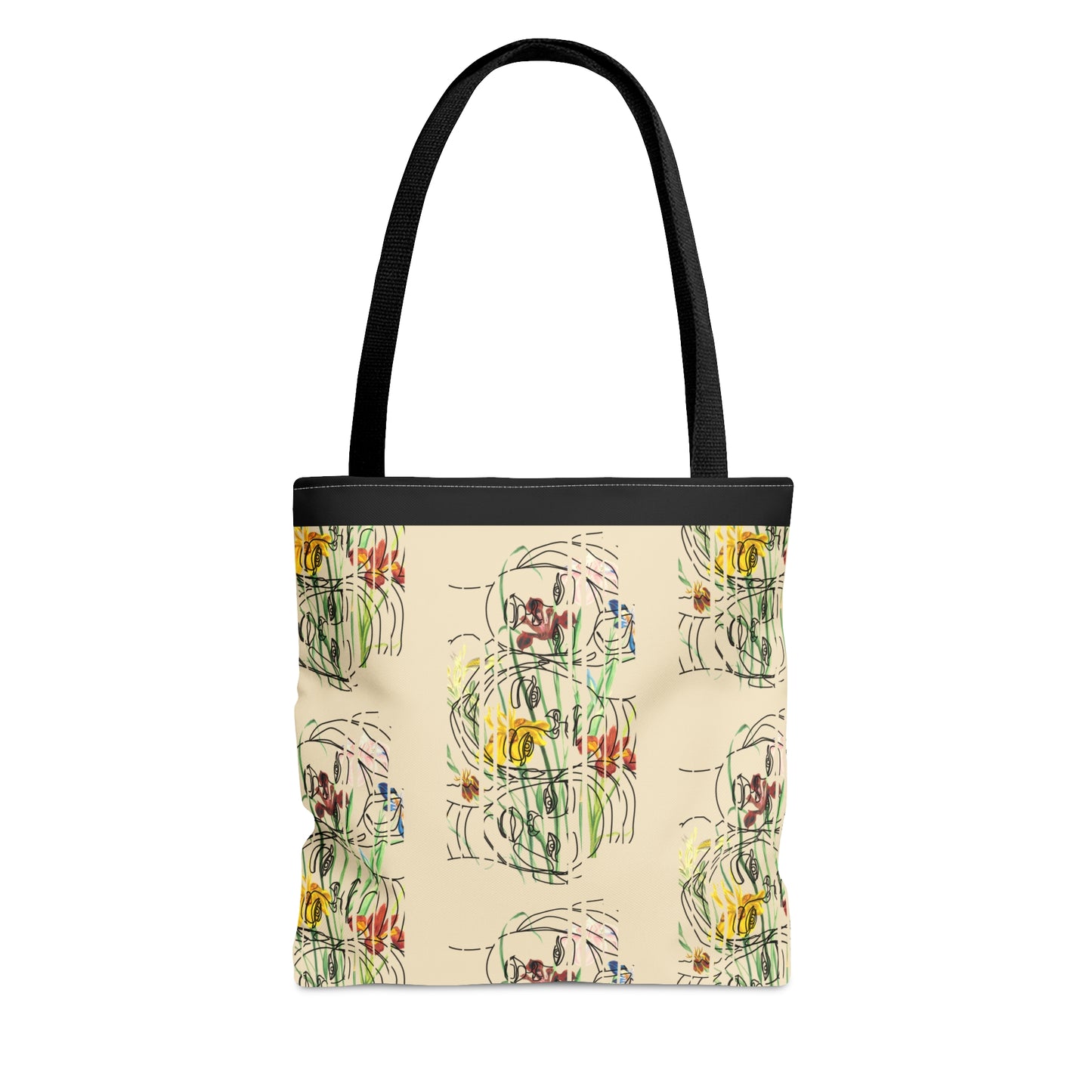 African woman Pattern Tote Bag