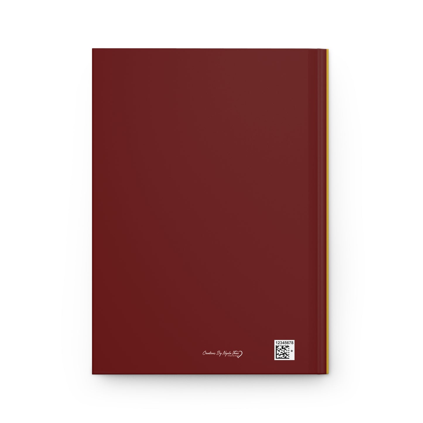 Artistic Afro Woman Hardcover Journal