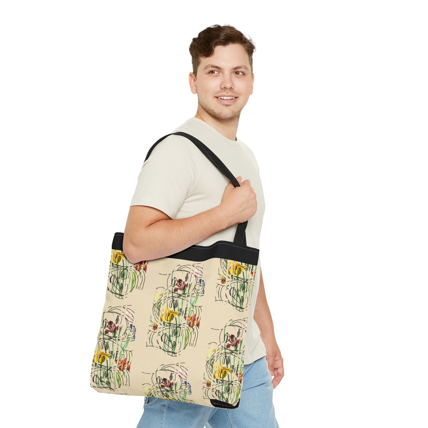 African woman Pattern Tote Bag