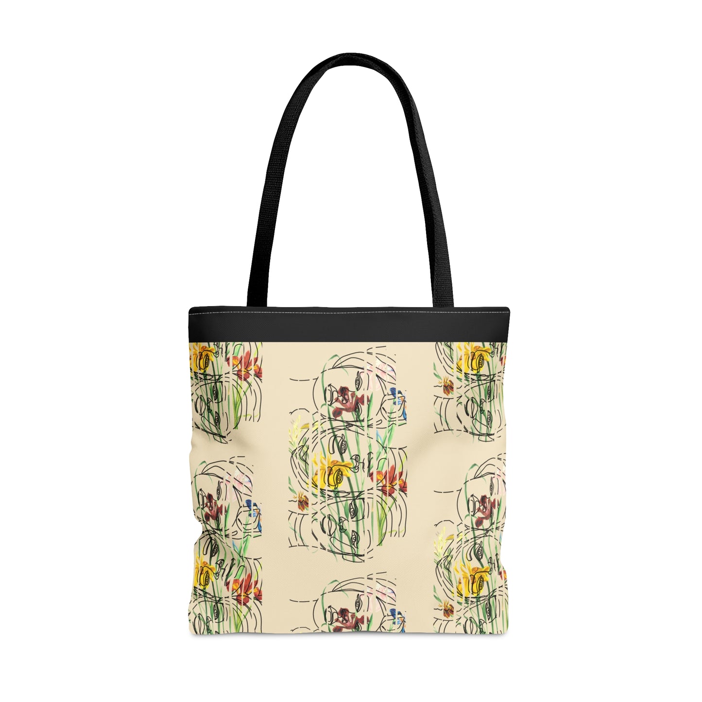 African woman Pattern Tote Bag