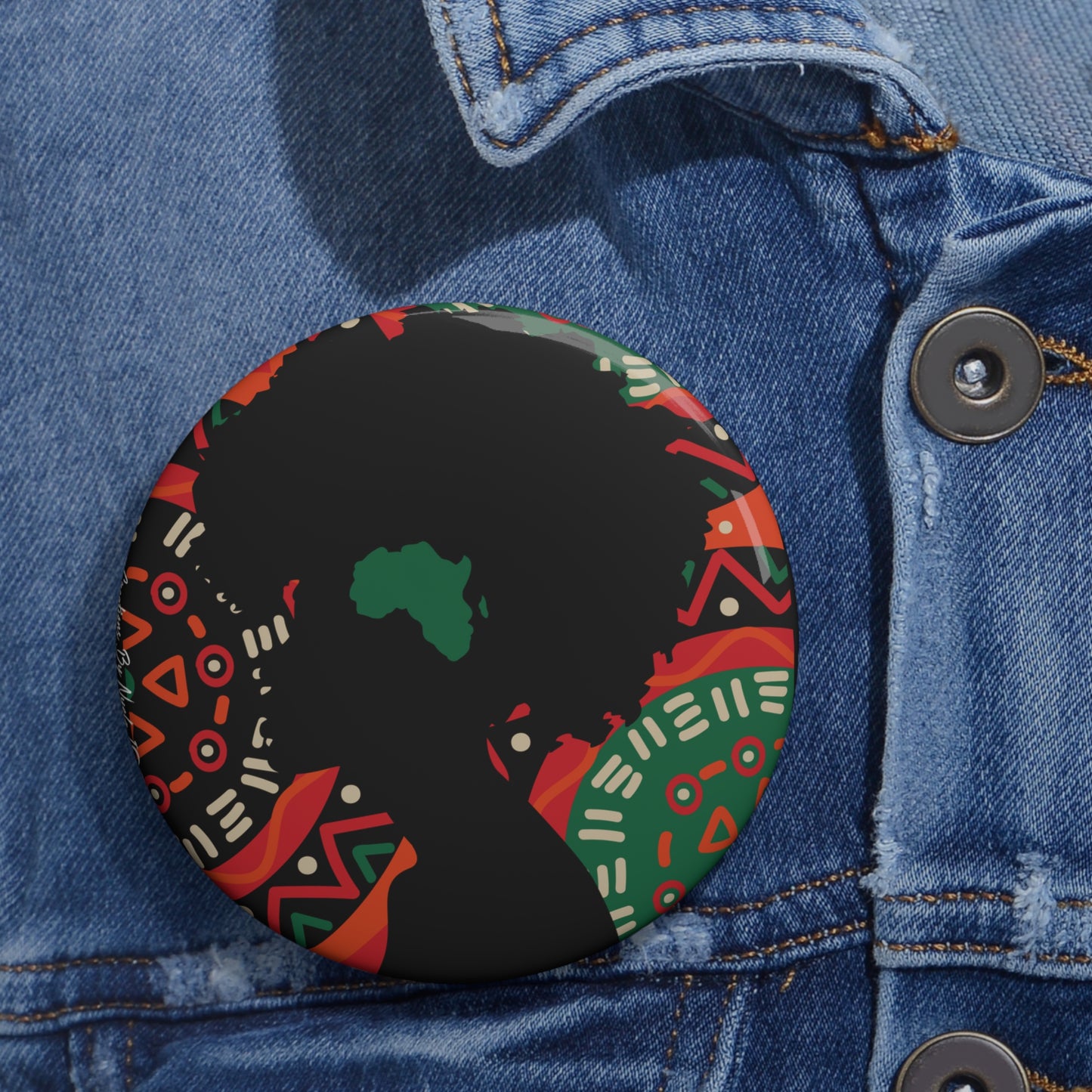 Motherland Mindset Pin Buttons