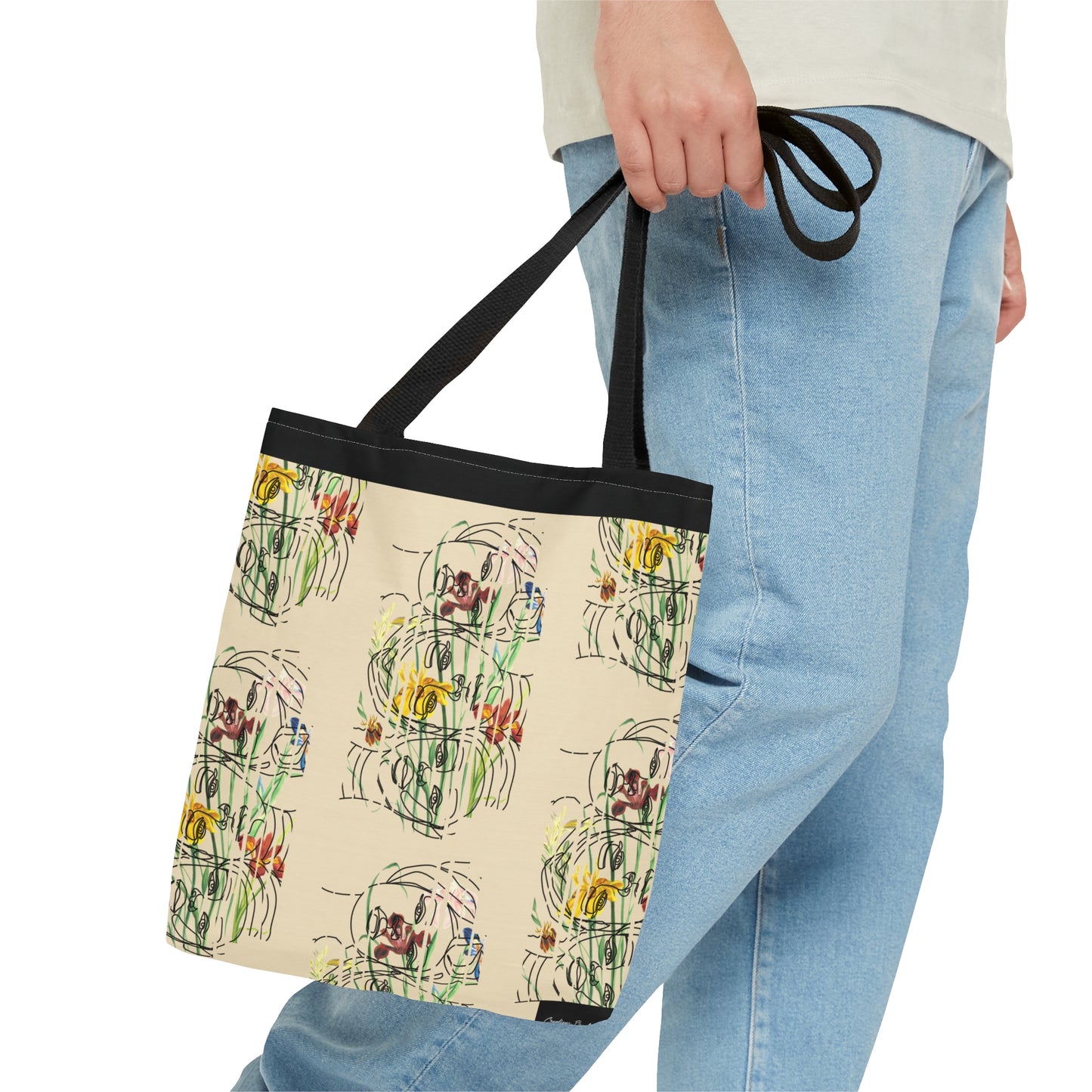 African woman Pattern Tote Bag