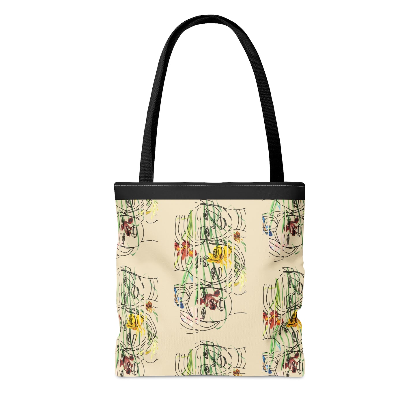 African woman Pattern Tote Bag