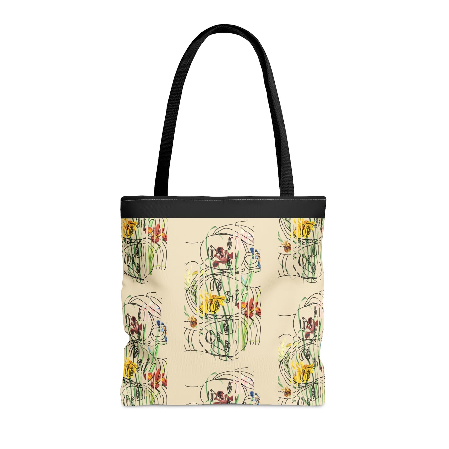 African woman Pattern Tote Bag