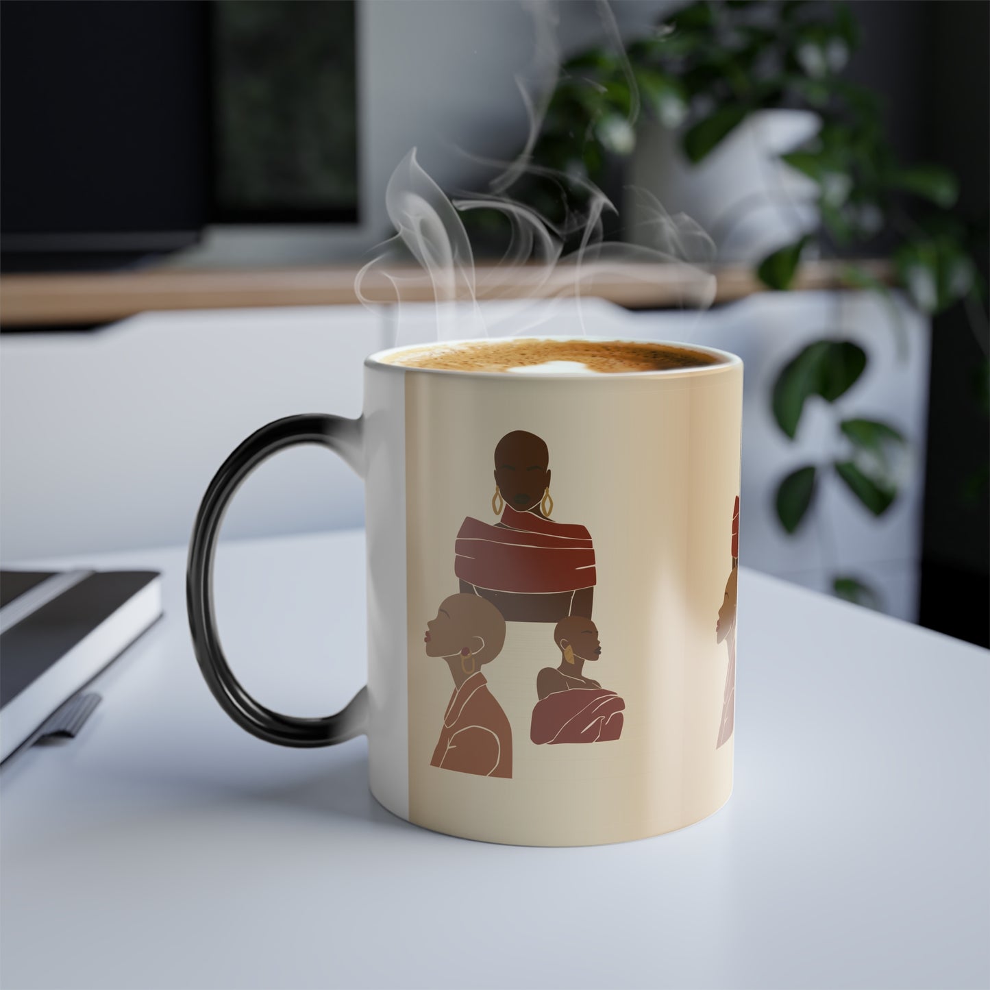 Bald and Beautiful Color Morphing Mug- 11oz
