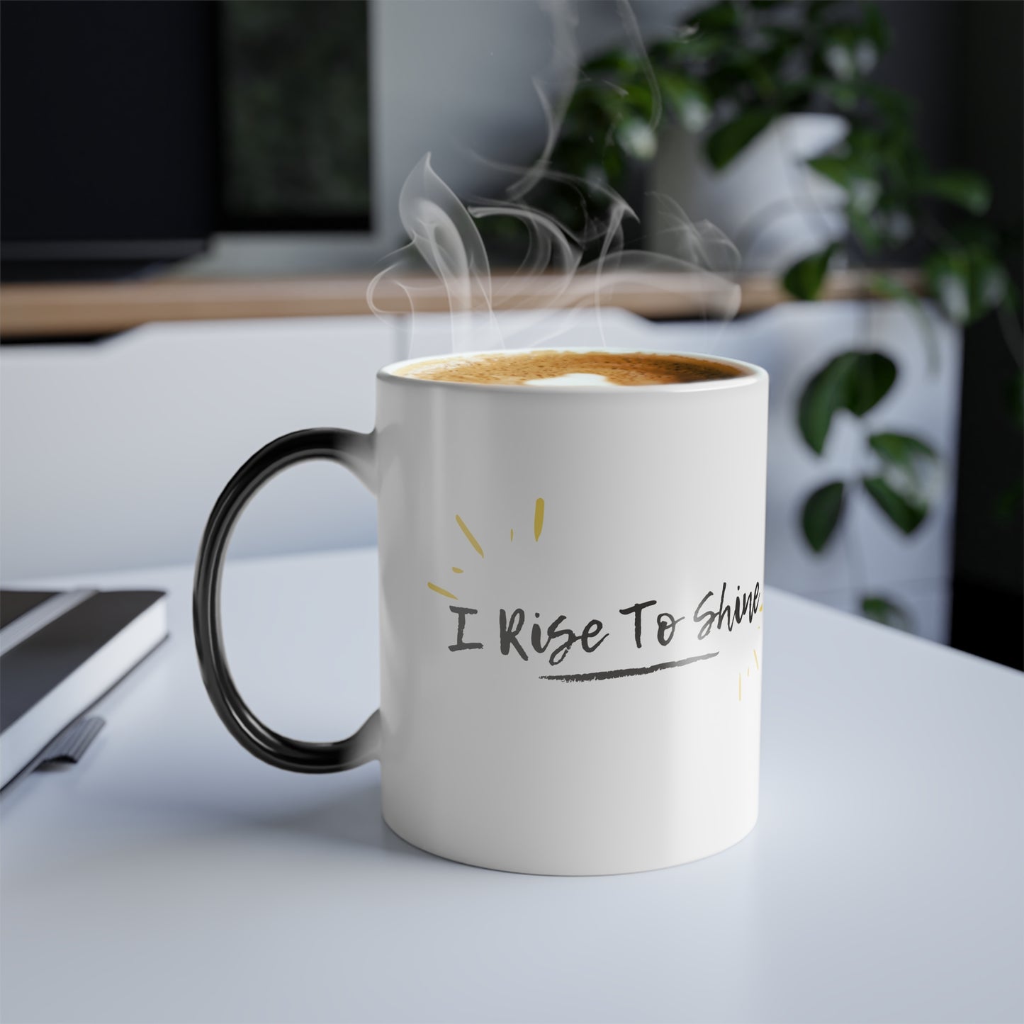 I rise to shine Color Morphing Mug
