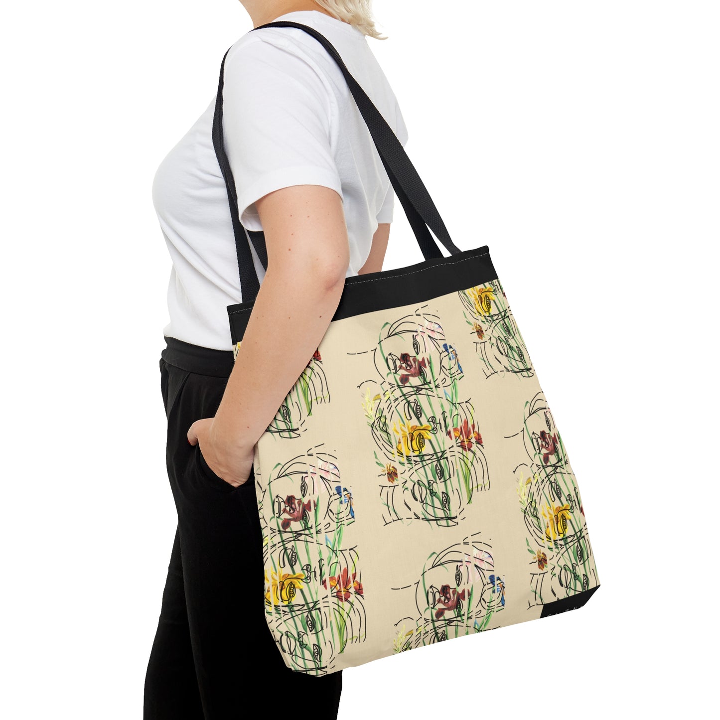 African woman Pattern Tote Bag