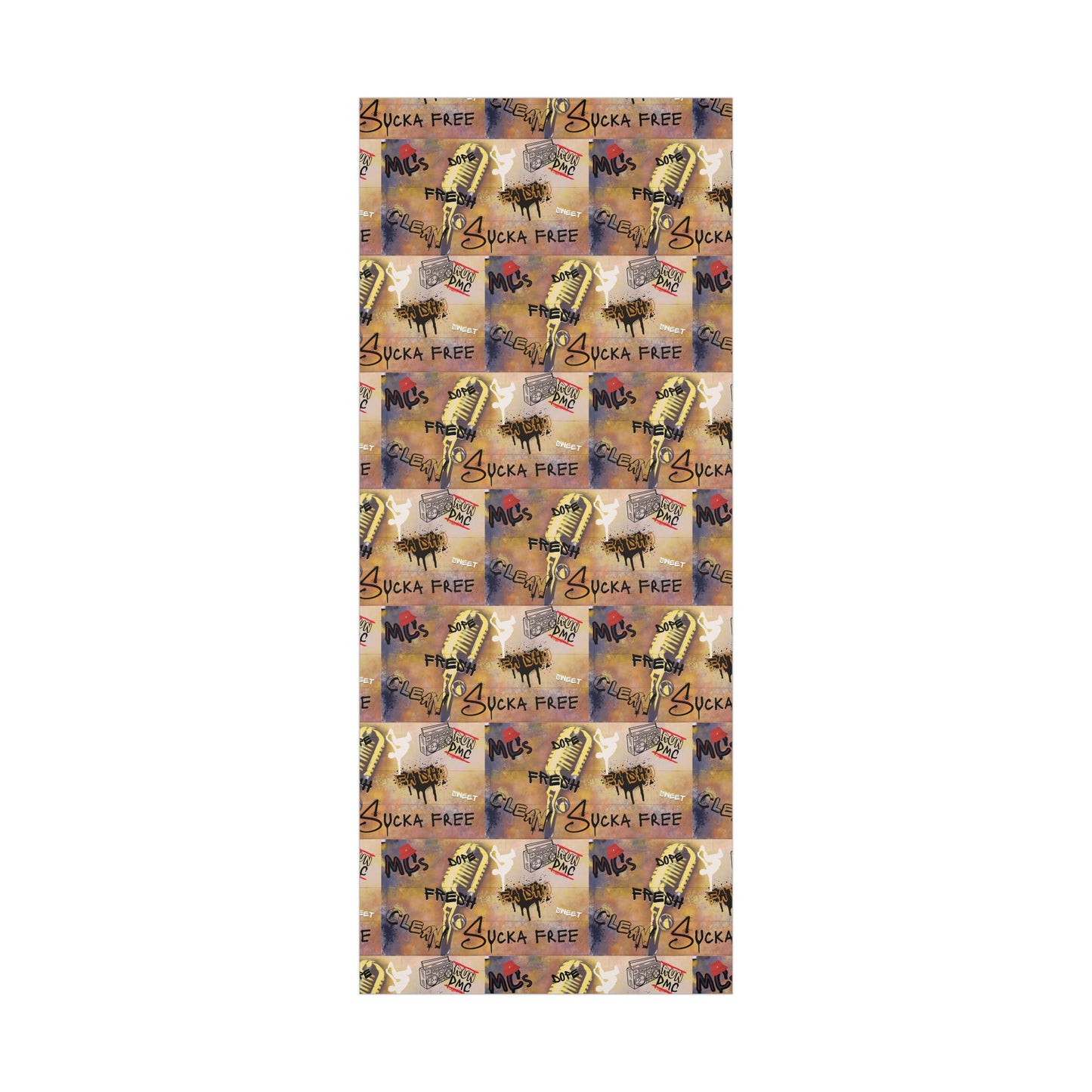 80s Hip Hop Gift Wrapping Paper