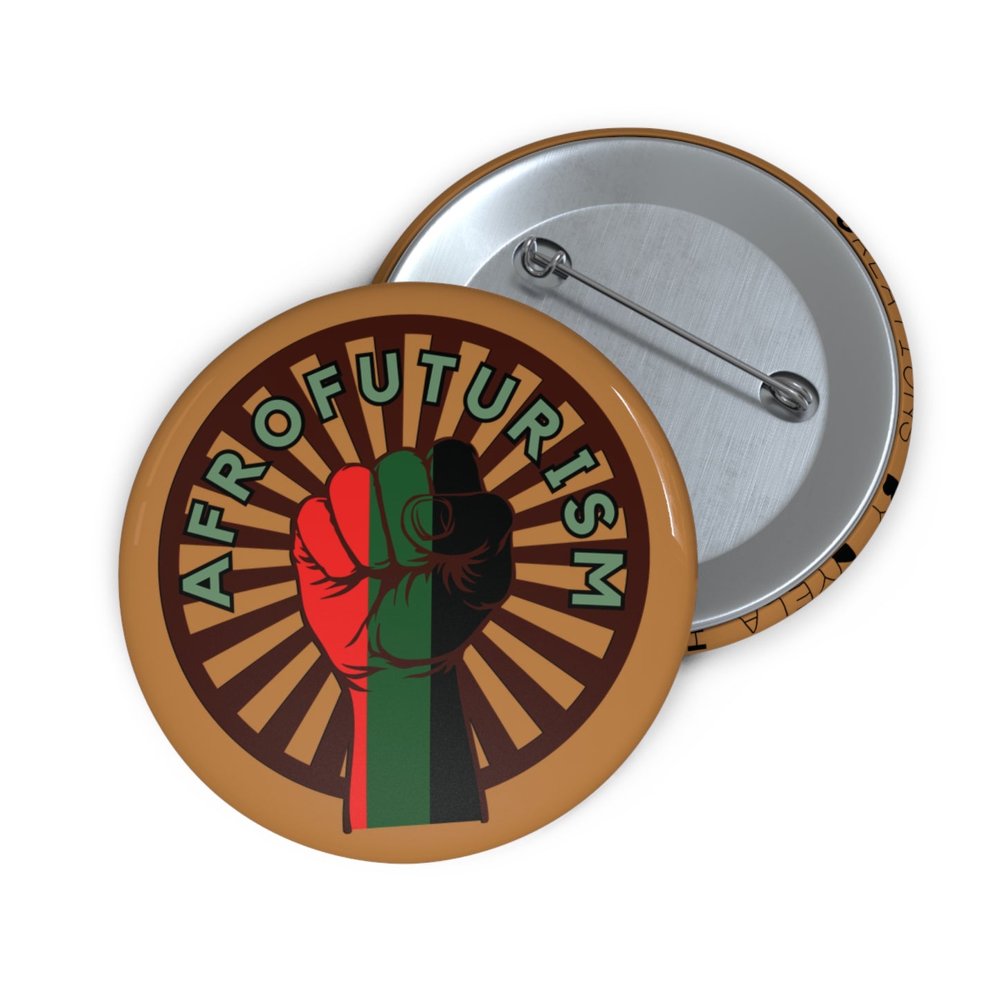 Afrofuturism Pin Buttons