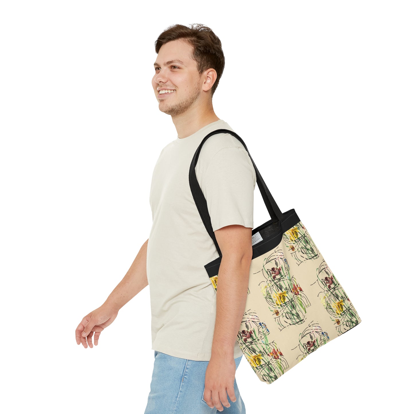 African woman Pattern Tote Bag