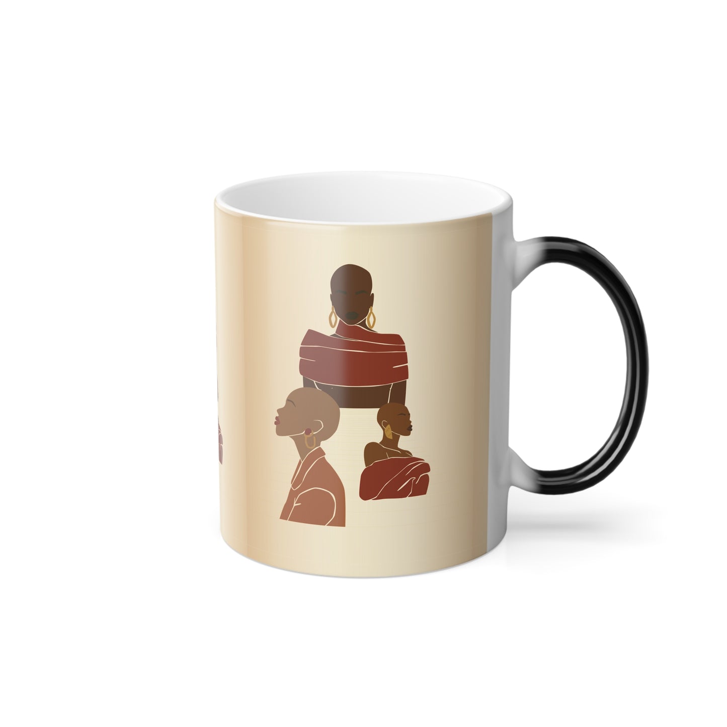 Bald and Beautiful Color Morphing Mug- 11oz