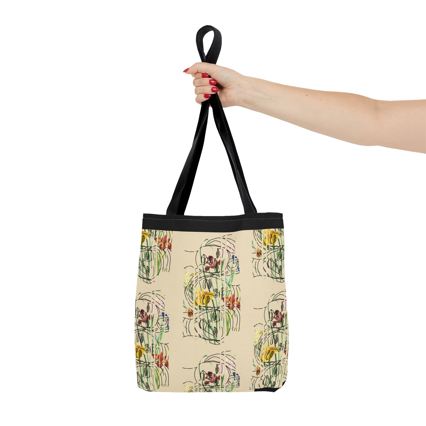 African woman Pattern Tote Bag