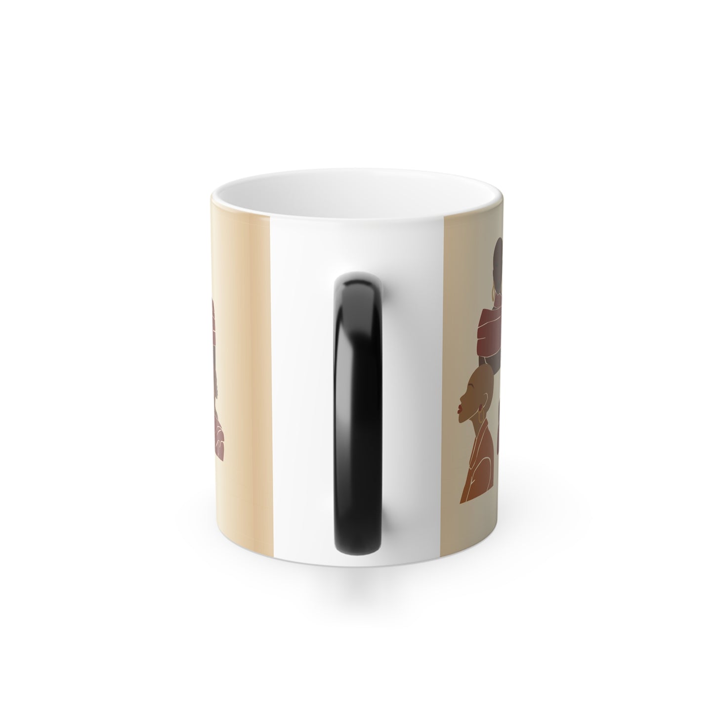 Bald and Beautiful Color Morphing Mug- 11oz