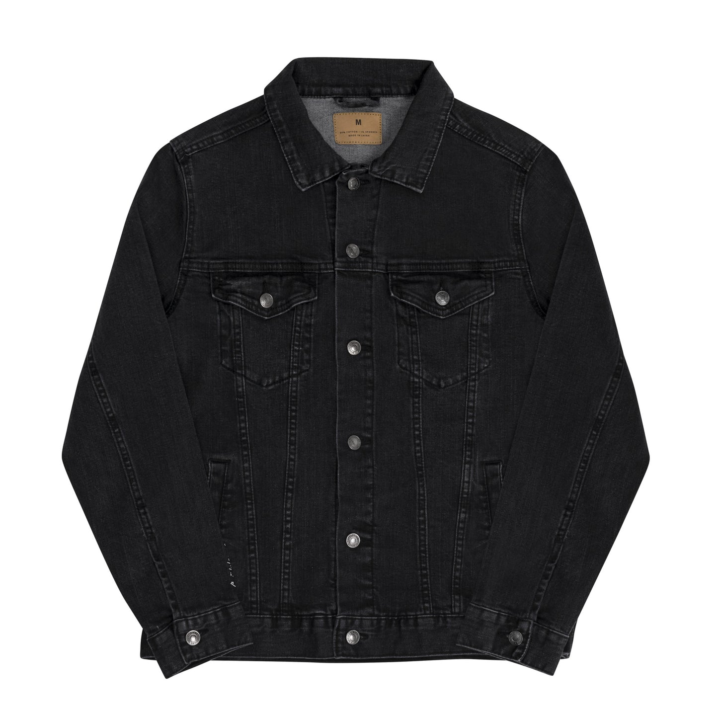 Limited Edition Juneteenth Unisex Embroidered denim jacket
