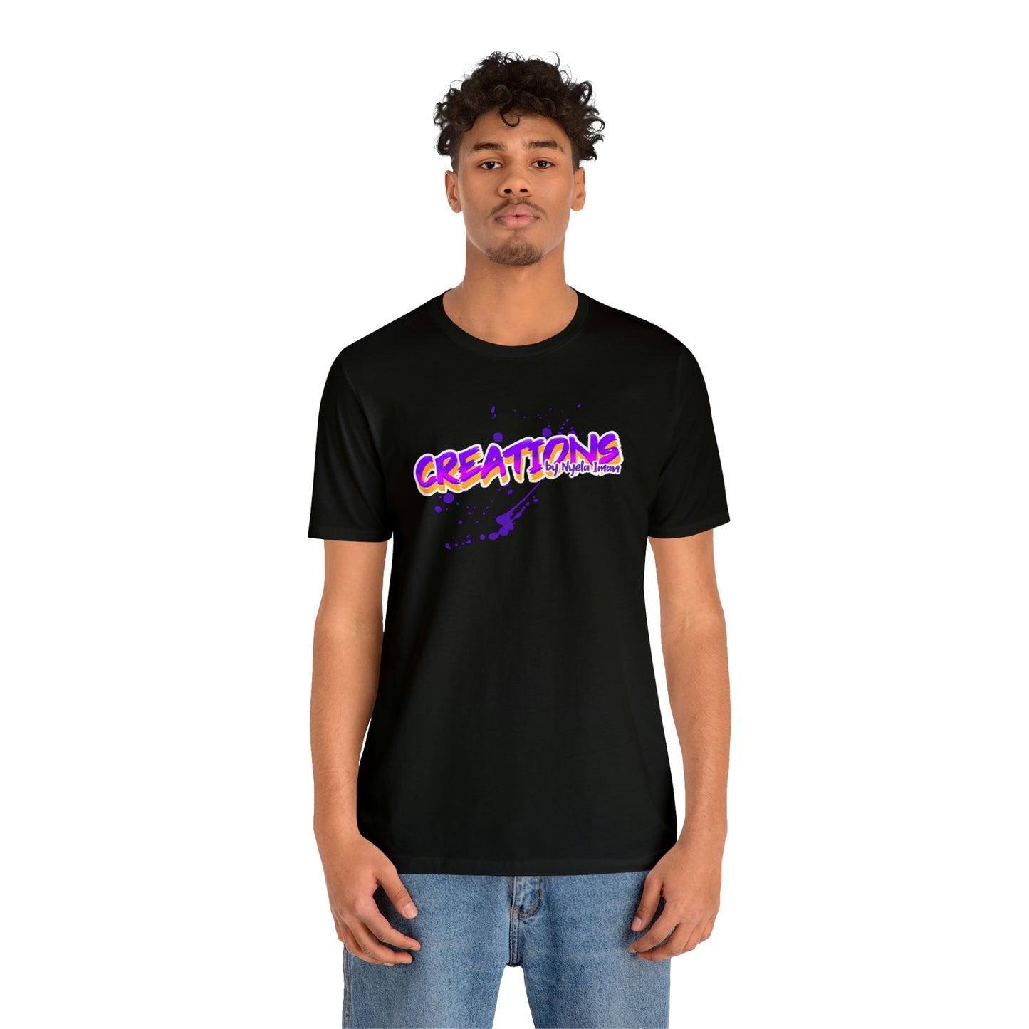 Creations by Nyela Iman Brand Logo Unisex Jersey Short Sleeve Tee