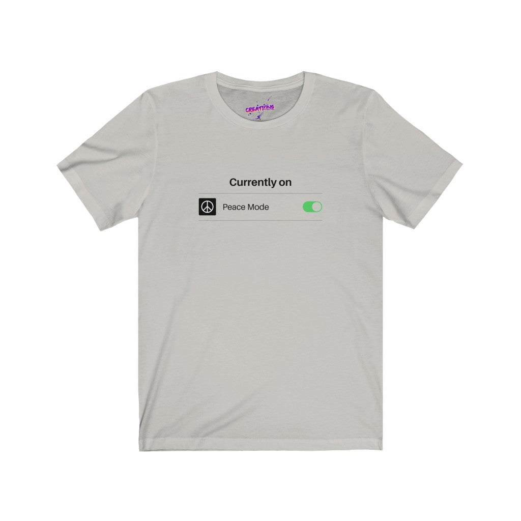 Unisex Jersey Short Sleeve Tee-Peace Mode