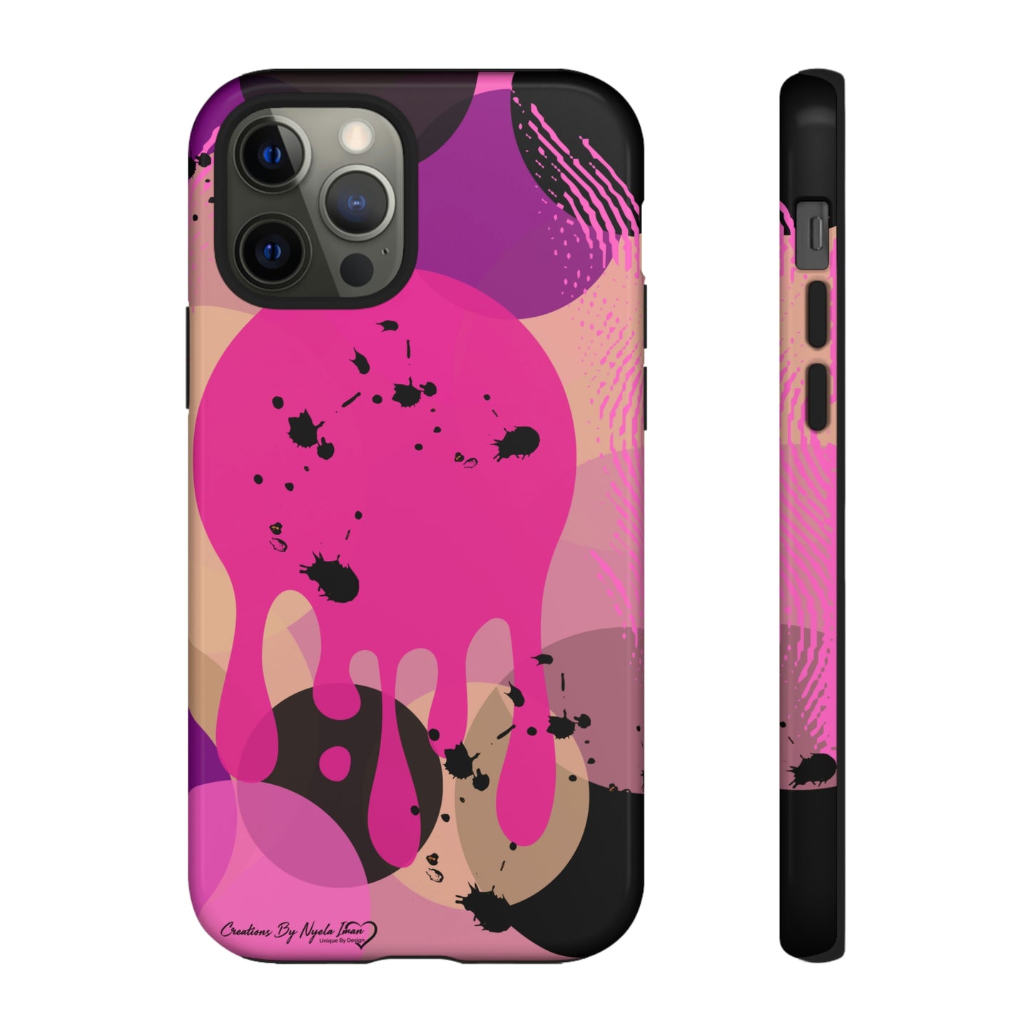 Tough Cases-Pink Abstract