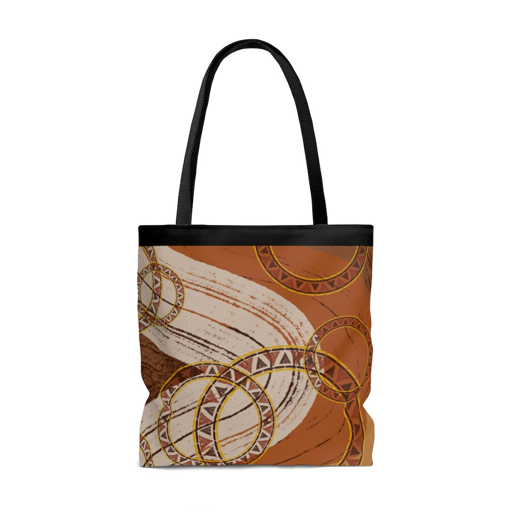 Tote Bag- Mud Cloth Pattern