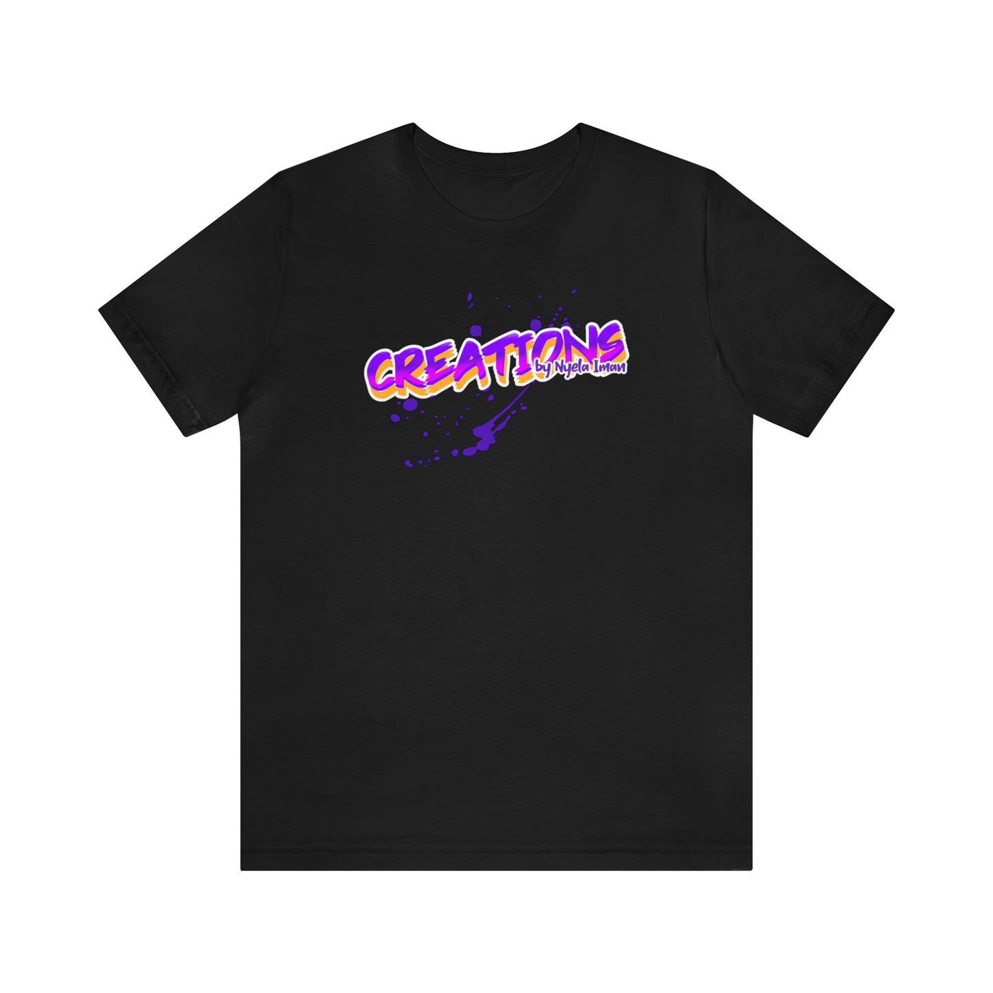 Creations by Nyela Iman Brand Logo Unisex Jersey Short Sleeve Tee