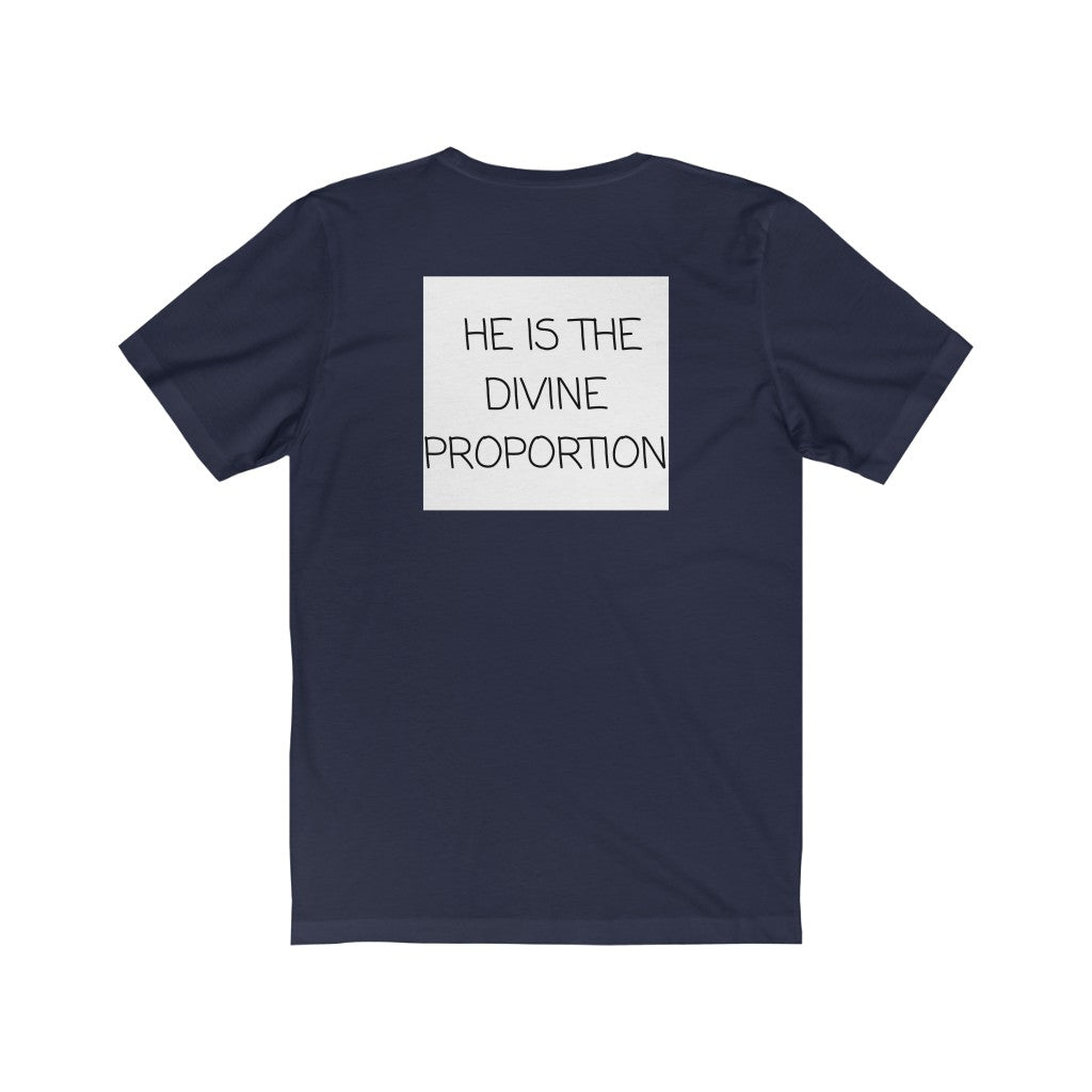 Unisex Jersey Short Sleeve Tee-Divine Math