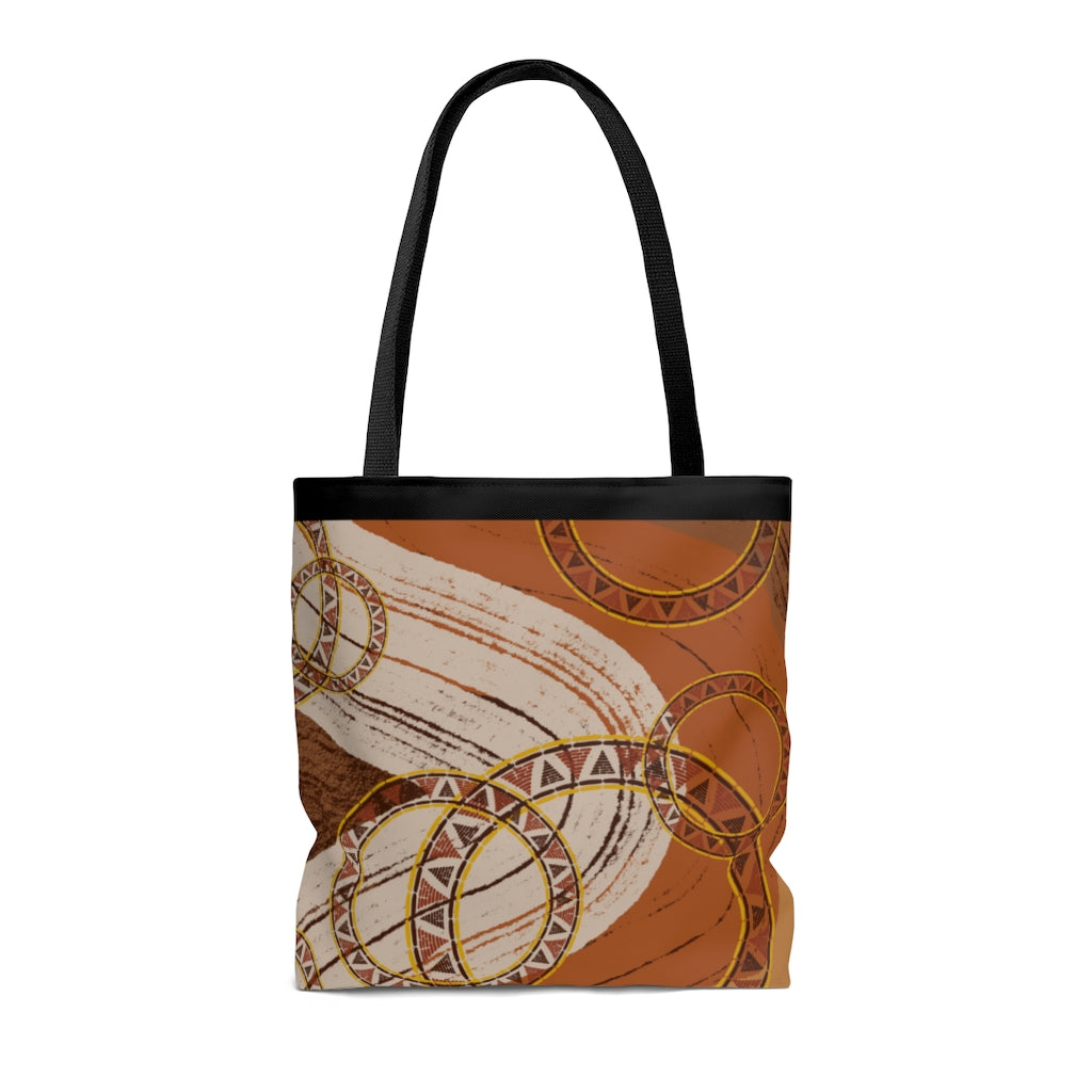 Tote Bag- Mud Cloth Pattern