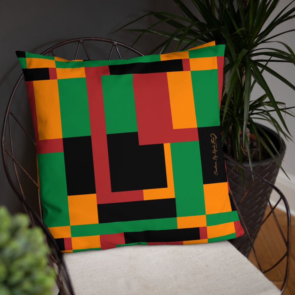Accent Pillow-RBG Pattern