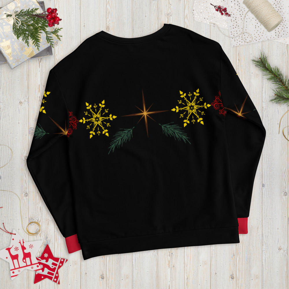 Unisex Sweatshirt- Christmas Pattern