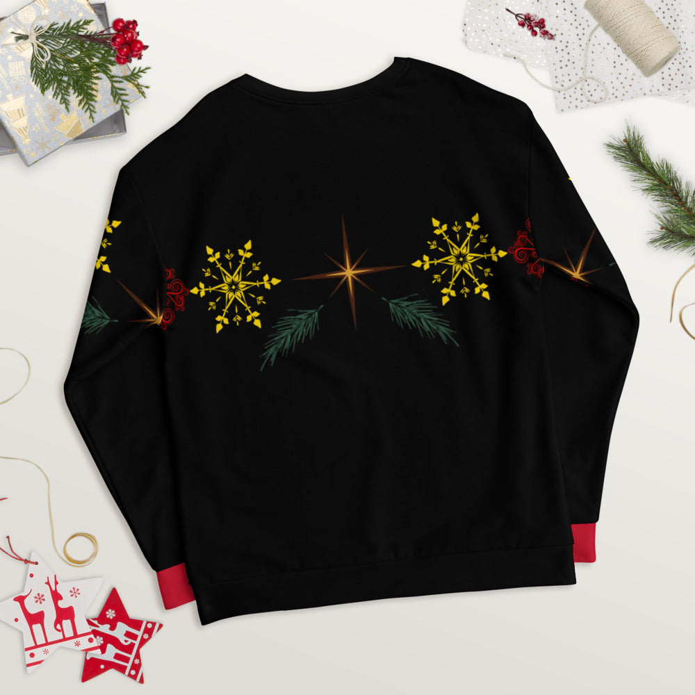 Unisex Sweatshirt- Christmas Pattern