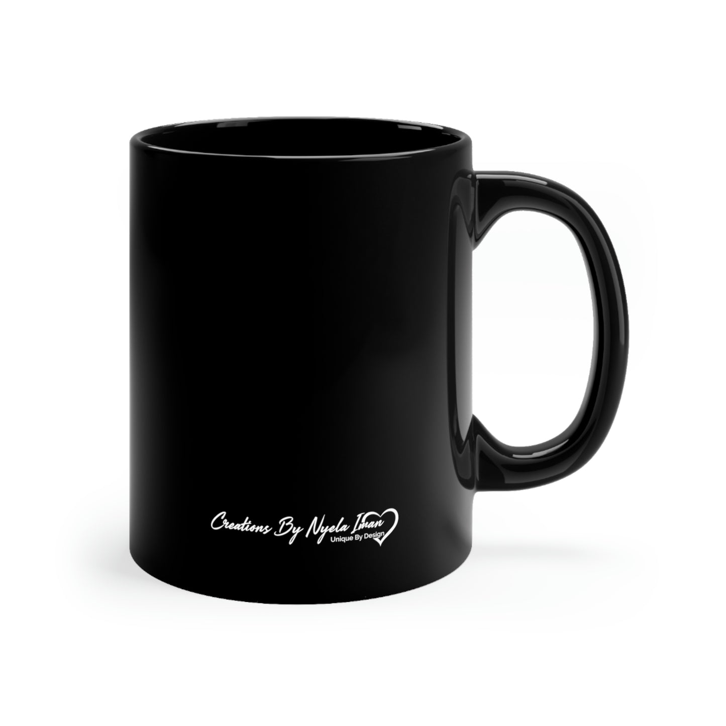 Black mug 11oz- Pattern