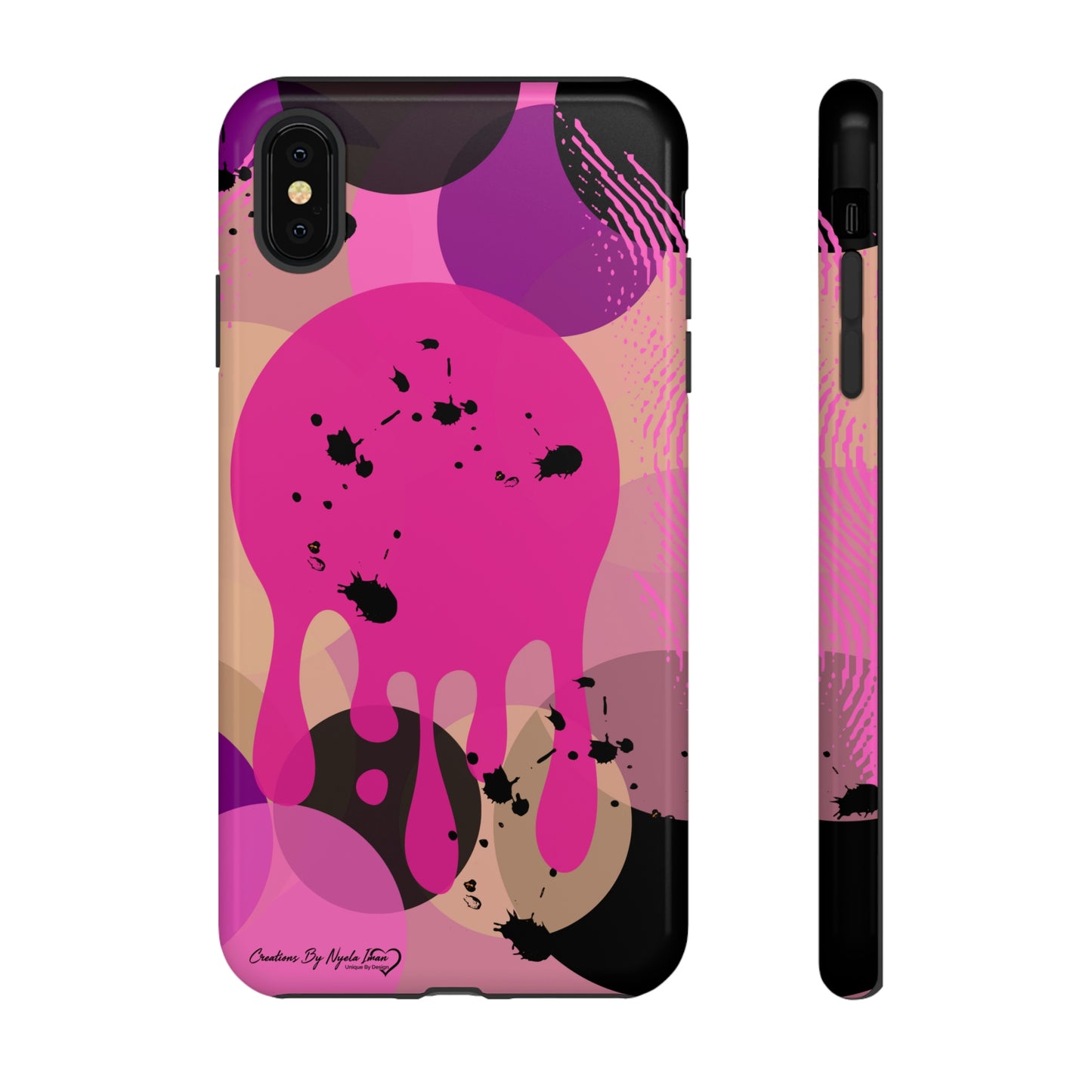 Tough Cases-Pink Abstract