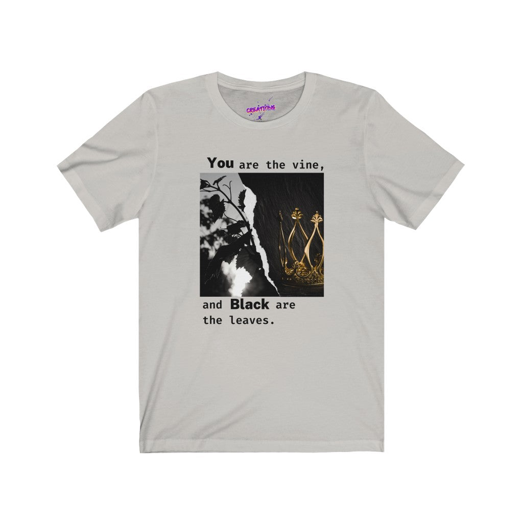 Men's Jersey Short Sleeve Graphic Tee-Black Revelation (Beauty in The Ashes)
