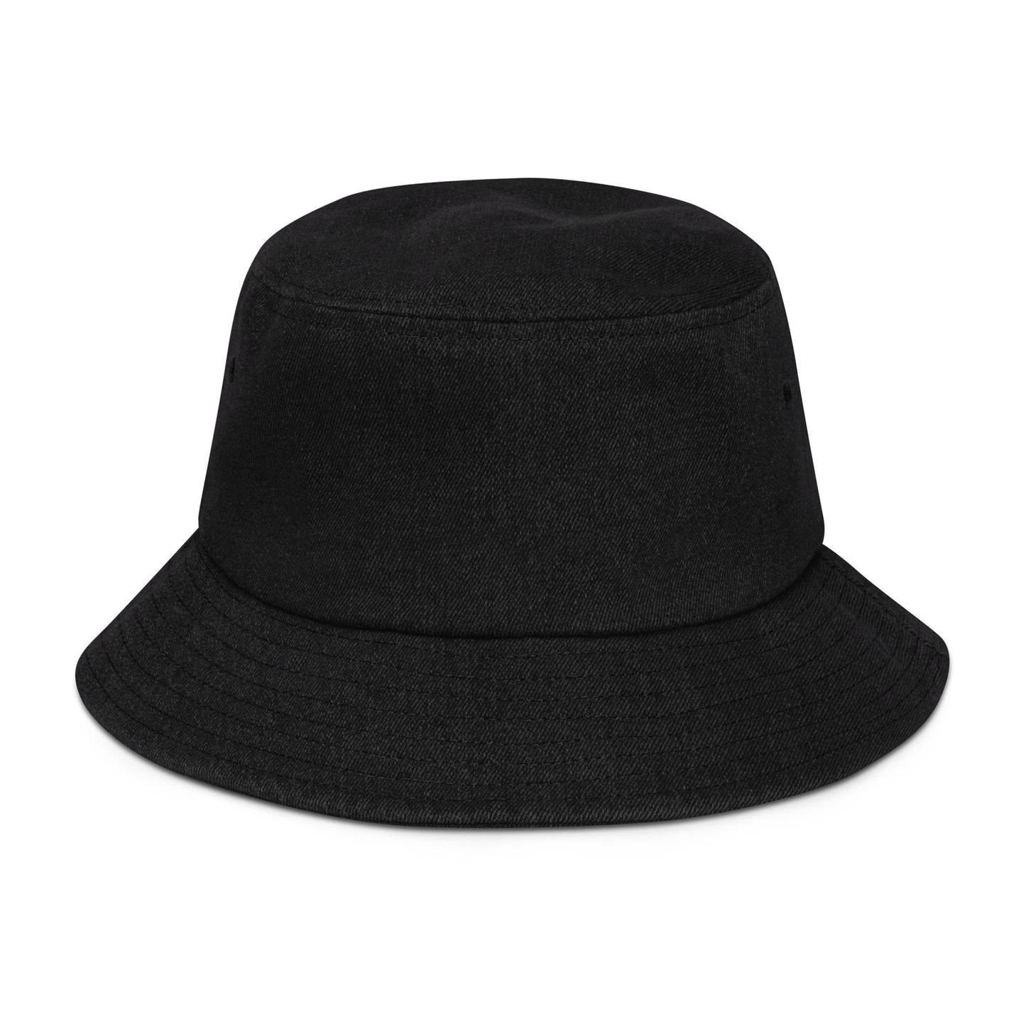 Denim bucket hat-BLK Genius Club