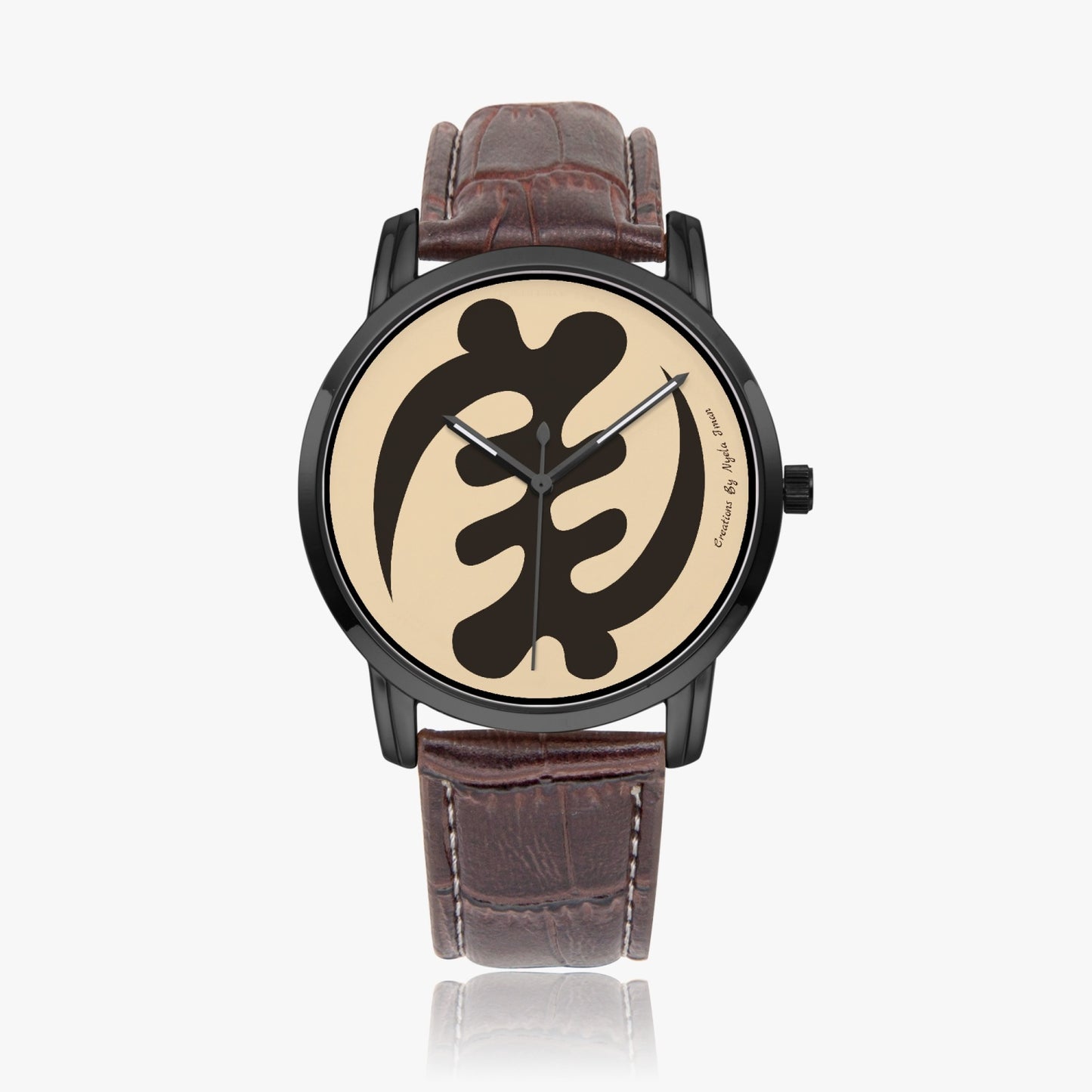 Adinkra(God is Supreme)-Wide Type Quartz watch