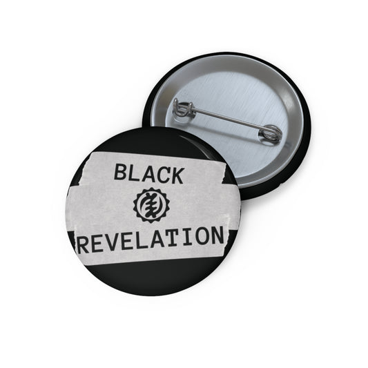 Black Revelation Pin Buttons