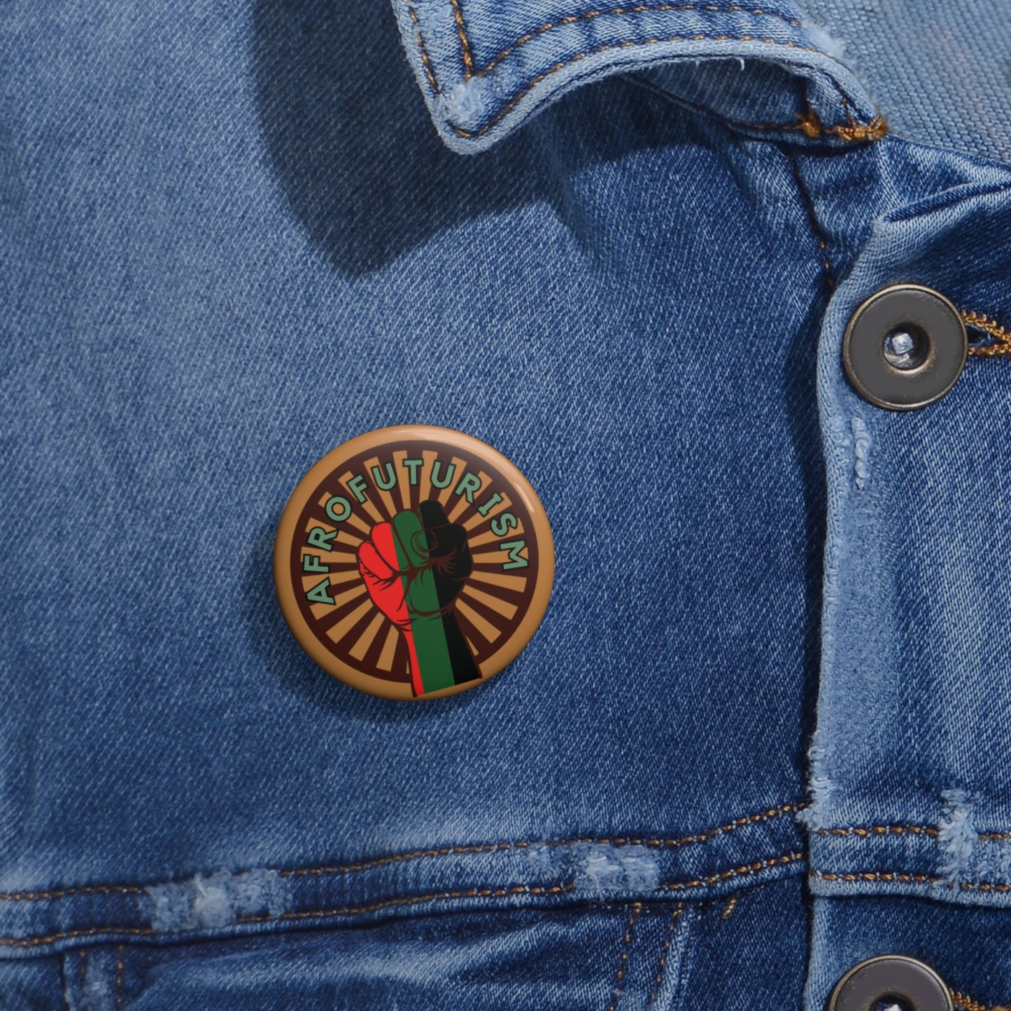 Afrofuturism Pin Buttons