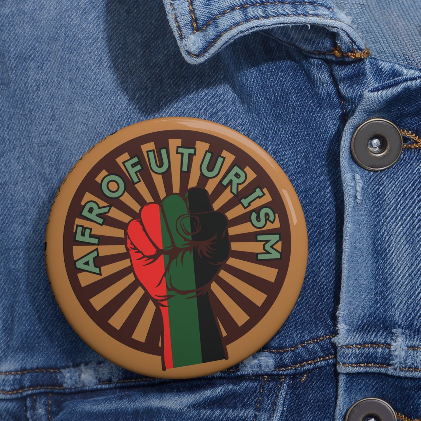 Afrofuturism Pin Buttons