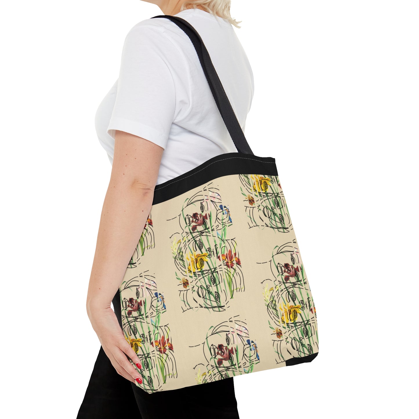 African woman Pattern Tote Bag