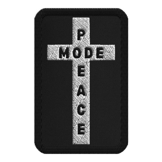Peace Mode Embroidered patches