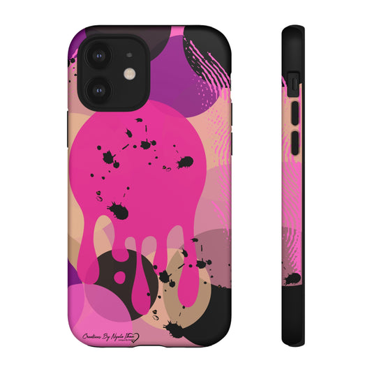 Tough Cases-Pink Abstract