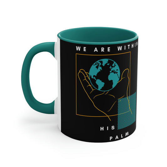 11oz Accent Mug- In His Palm