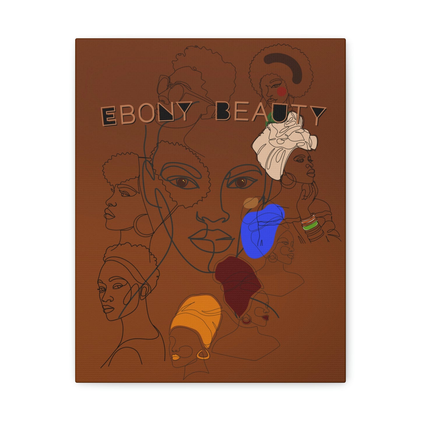 Canvas Gallery Wraps- Ebony Beauty