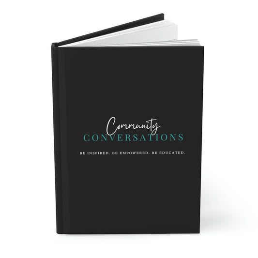 Hardcover Journal Matte-Community Conversations