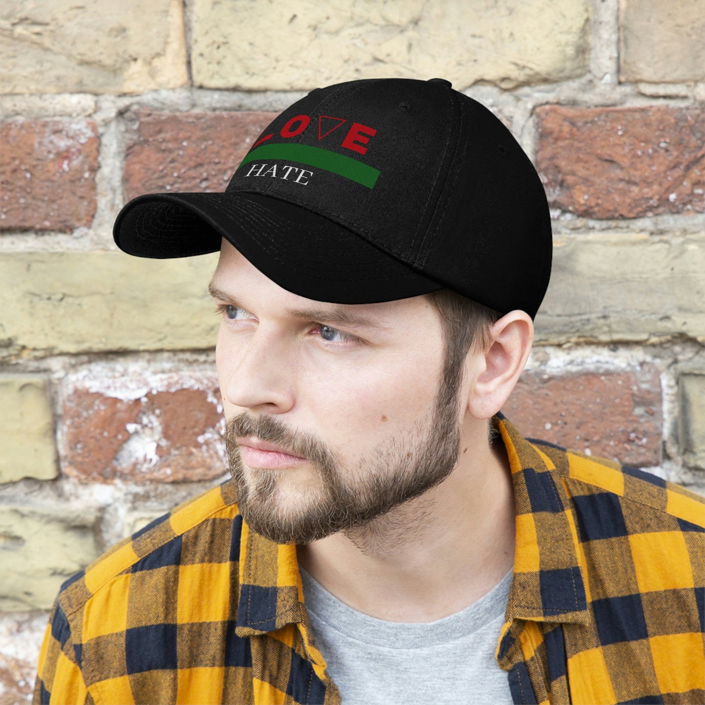 Unisex Twill Hat-Love