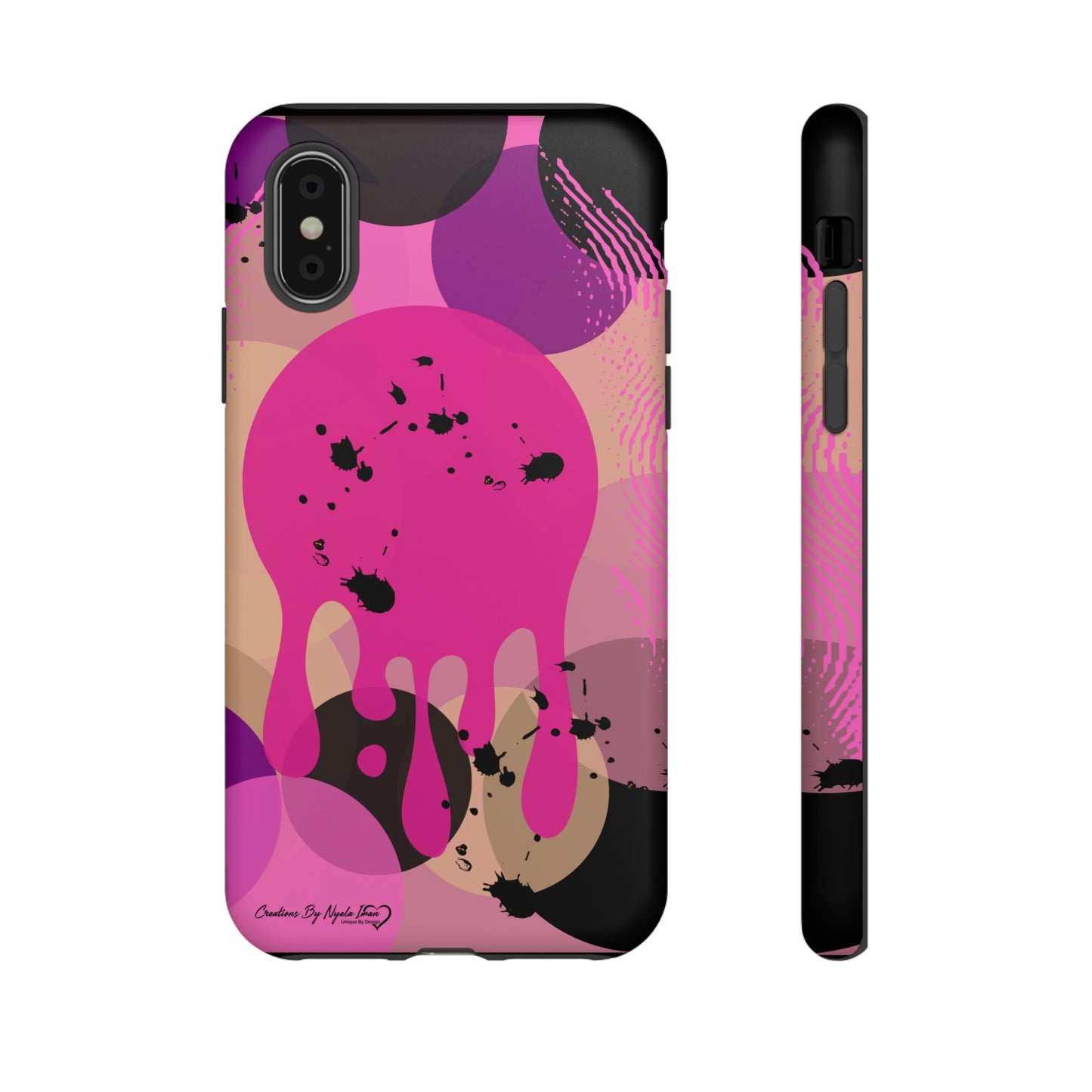 Tough Cases-Pink Abstract