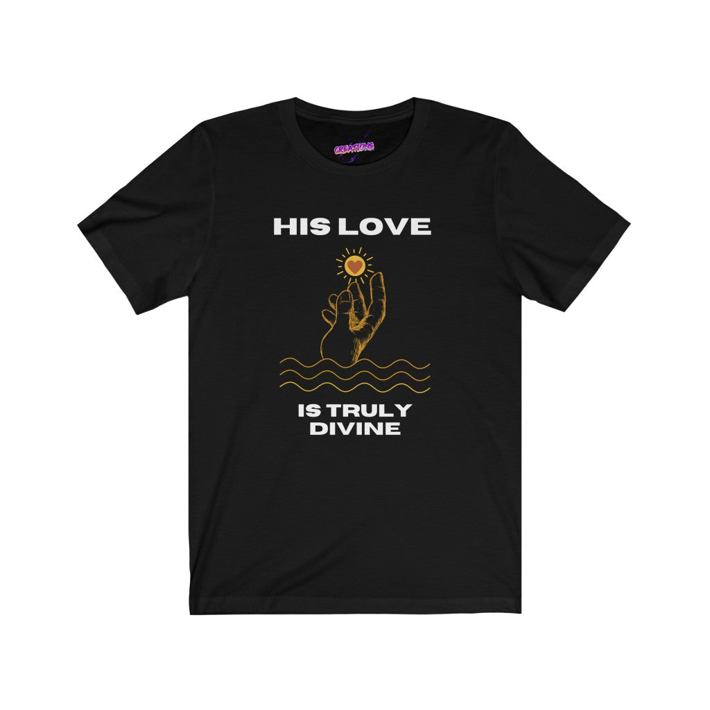 Unisex Jersey Short Sleeve Tee-His Love (Beauty in The Ashes)