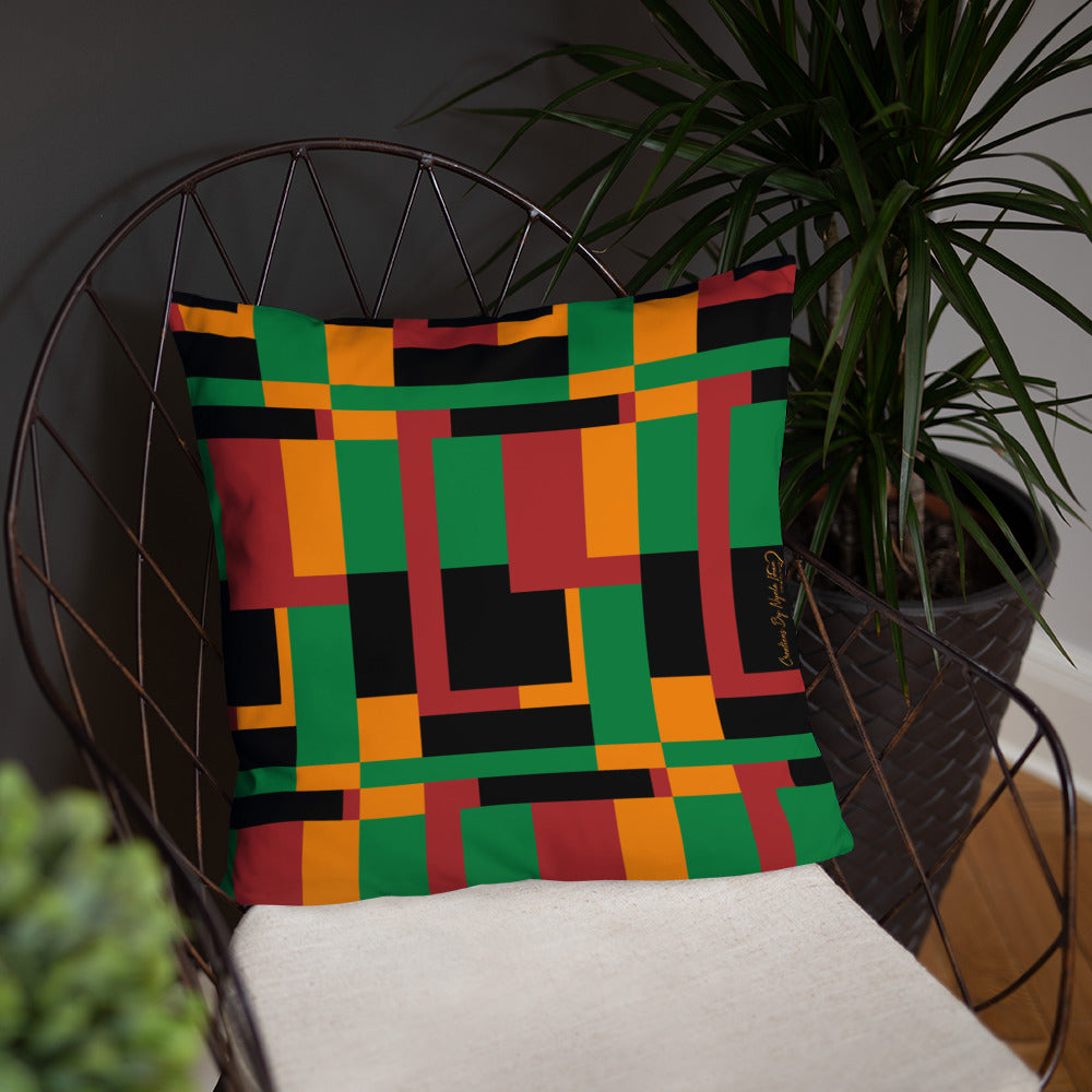 Accent Pillow-RBG Pattern