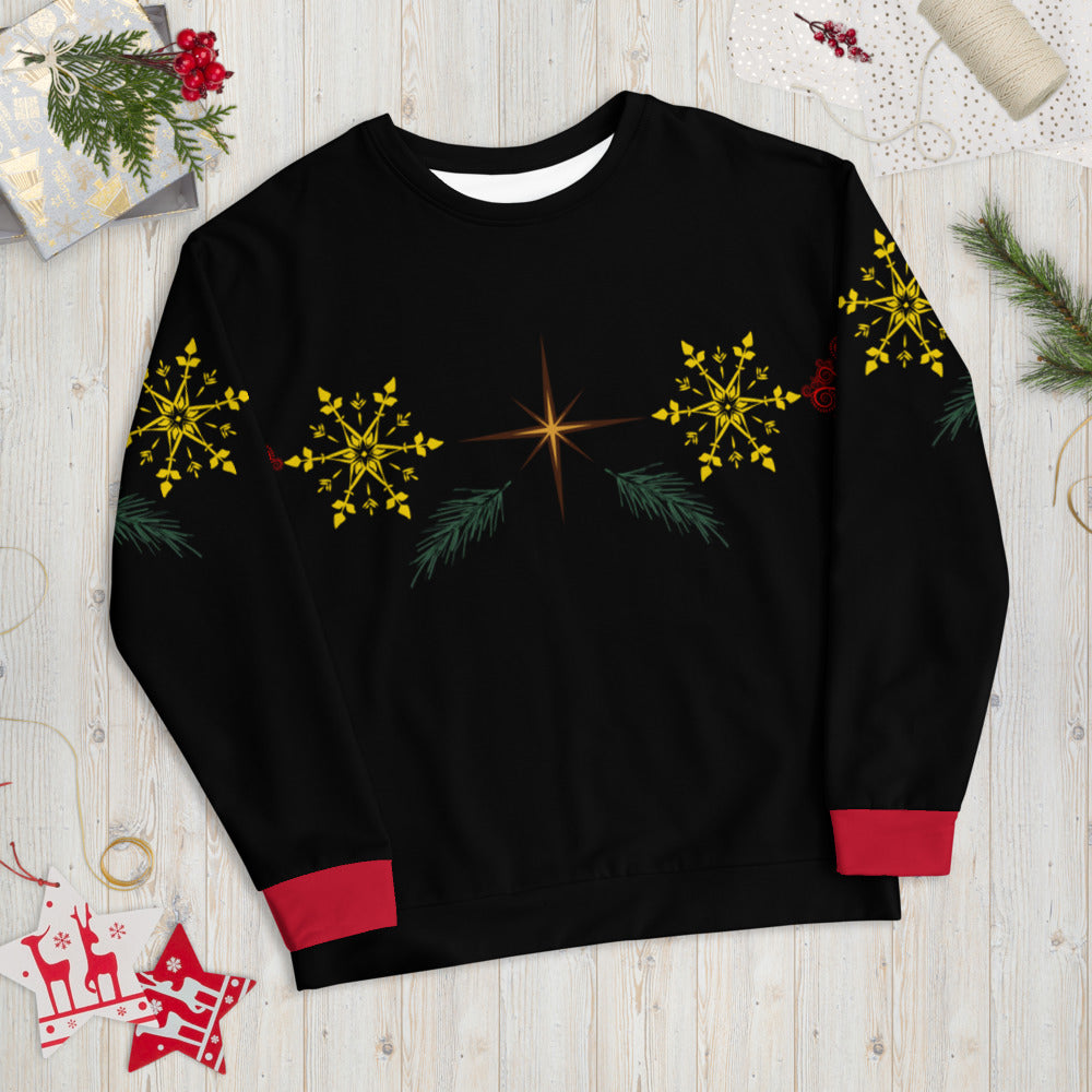 Unisex Sweatshirt- Christmas Pattern