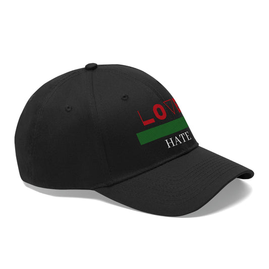 Unisex Twill Hat-Love