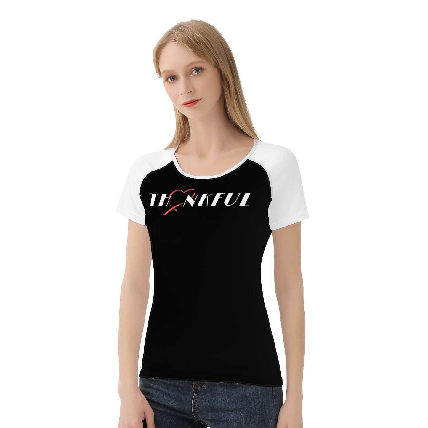 Women's T shirt-Thankful